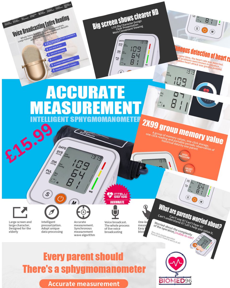 BP Monitor now only £15.99. Order now.
Email us:  info@biomed96.co.uk.
#nhs #nhsstaff #nhsheros #nhsheros #nhsuk #bp #bpmonitor #bpmonitoring #bpmonitors