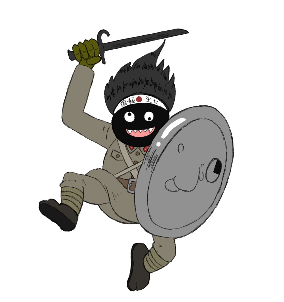 自分でも描いた時の精神状態がよく解らないシリーズ。 