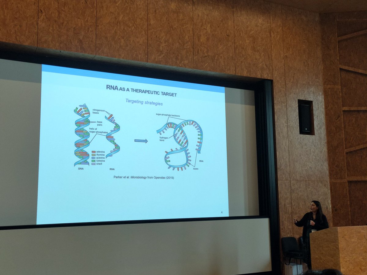 Very nice presentation at #ChemBio2024 @SCF_ChemBio from Erica Benedetti @ERICABENE84 on the use of pCp as RNA ligands 👌