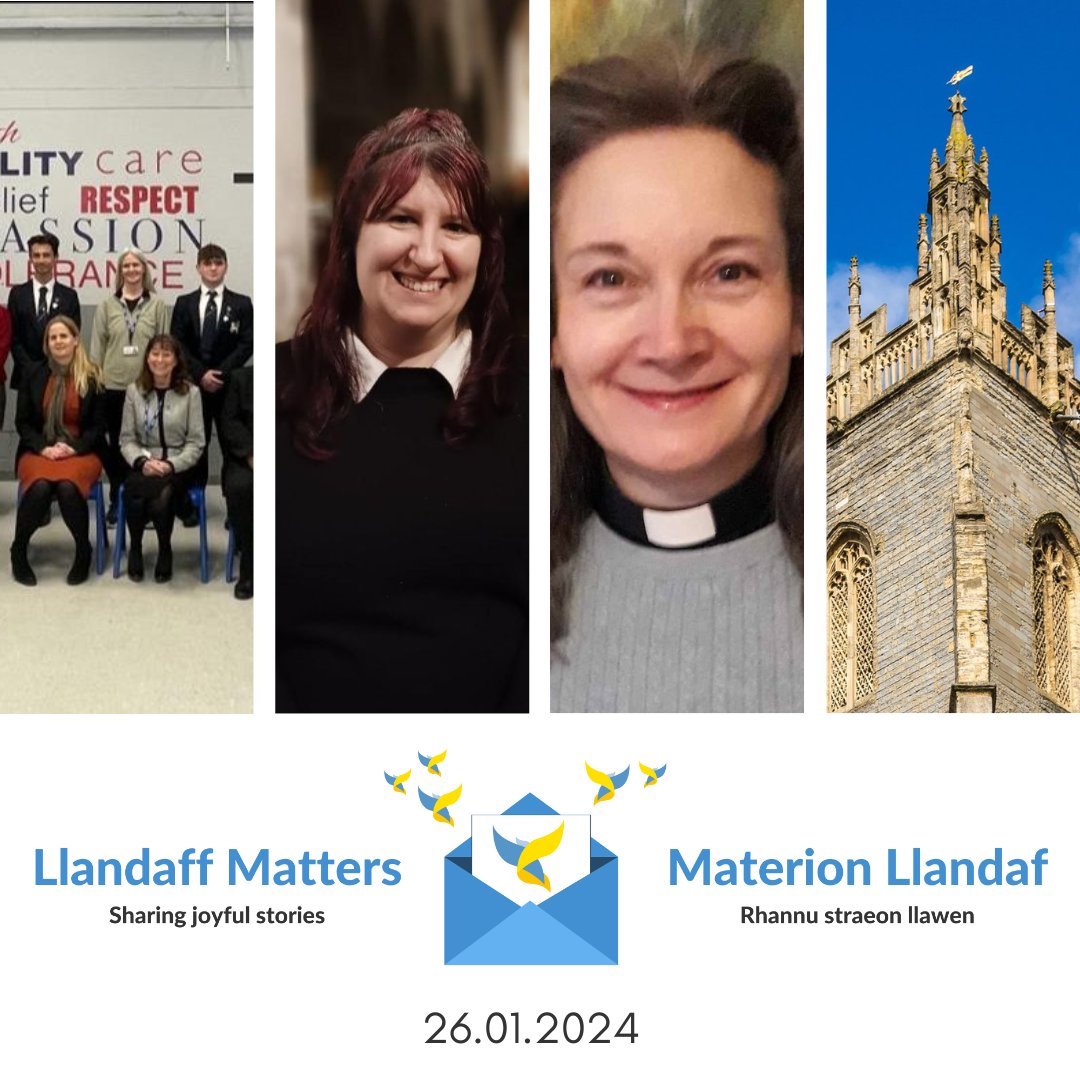 Materion Llandaf / Llandaff Matters
mailchi.mp/cinw/materion-… 

This week:
✅Holocaust Memorial Service
✅Deaf Community Mission Update
✅How New Recycling Law Affects Churches
✅Vicar Appointed to Llan Ministry Area
✅Vacancies across South Wales