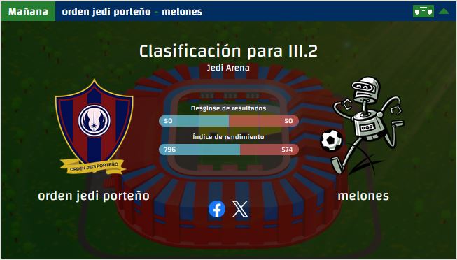 El Último Duelo: En la galaxia del fútbol, donde las estrellas iluminan el césped, llega el momento culminante: el cierre de temporada y el enfrentamiento en el juego de promoción donde ambos equipos se preparan para un duelo que decidirá el destino de sus respectivos destinos.