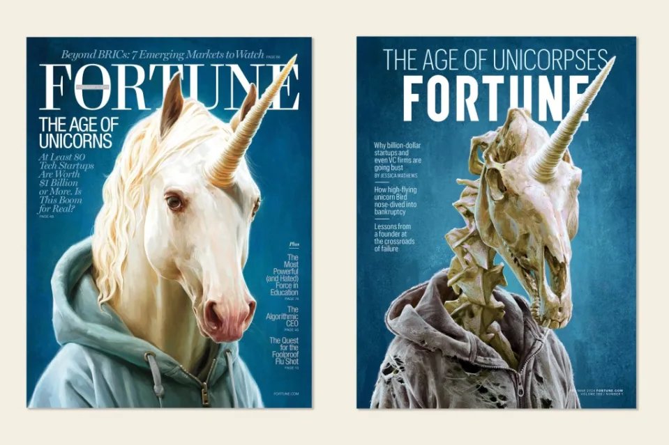 Yikes... Fortune's cover from Feb 2015 to current Feb 2024 cover