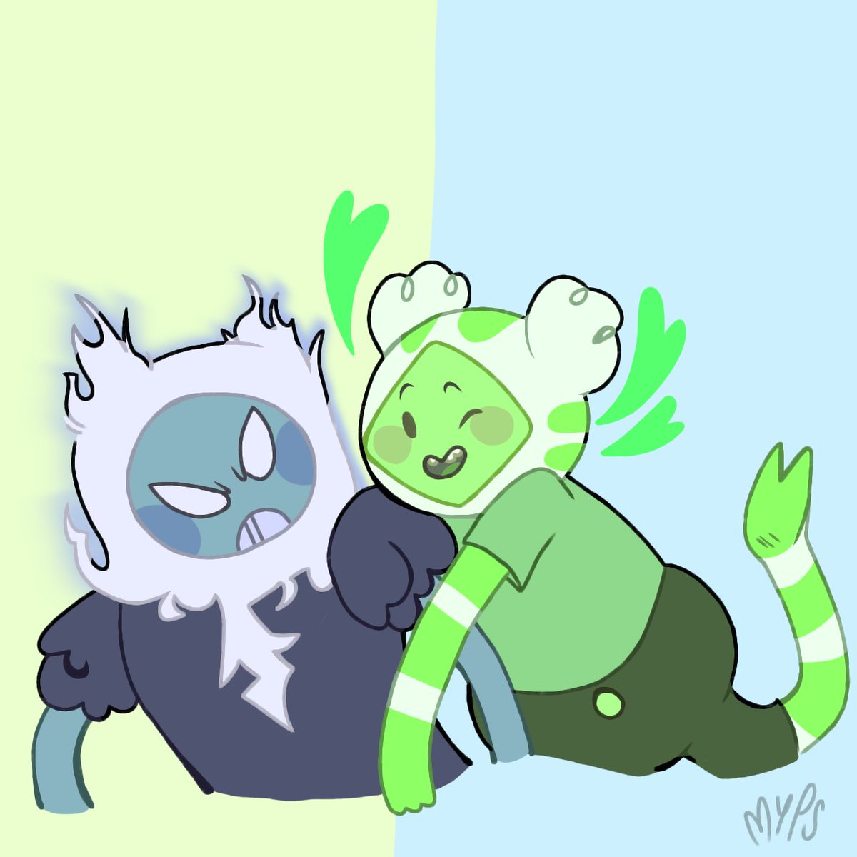 ArtMyps's tweet photo. the candy is going to melt
#firefinn #candyfern #funthehuman #hdafanart #adventuretimefanart #finn #fern https://t.co/7oJ5jTt55R