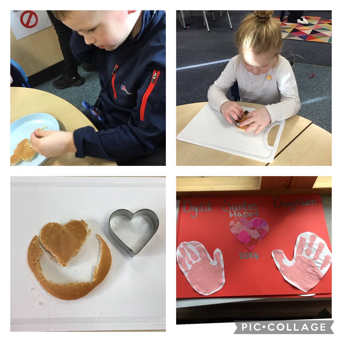 In Foundation Phase Nurture group this week, we have been celebrating Santes Dwynwen. The children were engaged in all the activities this week. Da iawn pawb! 👏⭐️🏴󠁧󠁢󠁷󠁬󠁳󠁿