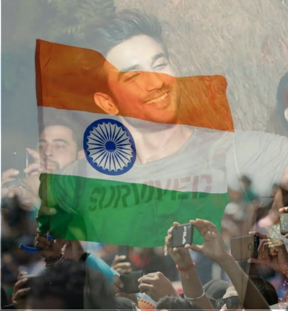 Day 26 Activity. Done👍💪💫🦋

This Republic Day Click A pic ofSSR with NationalFlag/TricolourNpost on TwitterWith A Pride.🥰👍💪💫🦋
Sushant Larger Than Life
#SushantMonth #JusticeForSushant️SinghRajput #BoycottBollywoodCompletely 

@withoutthemind @divinemitz @shwetasinghkirt