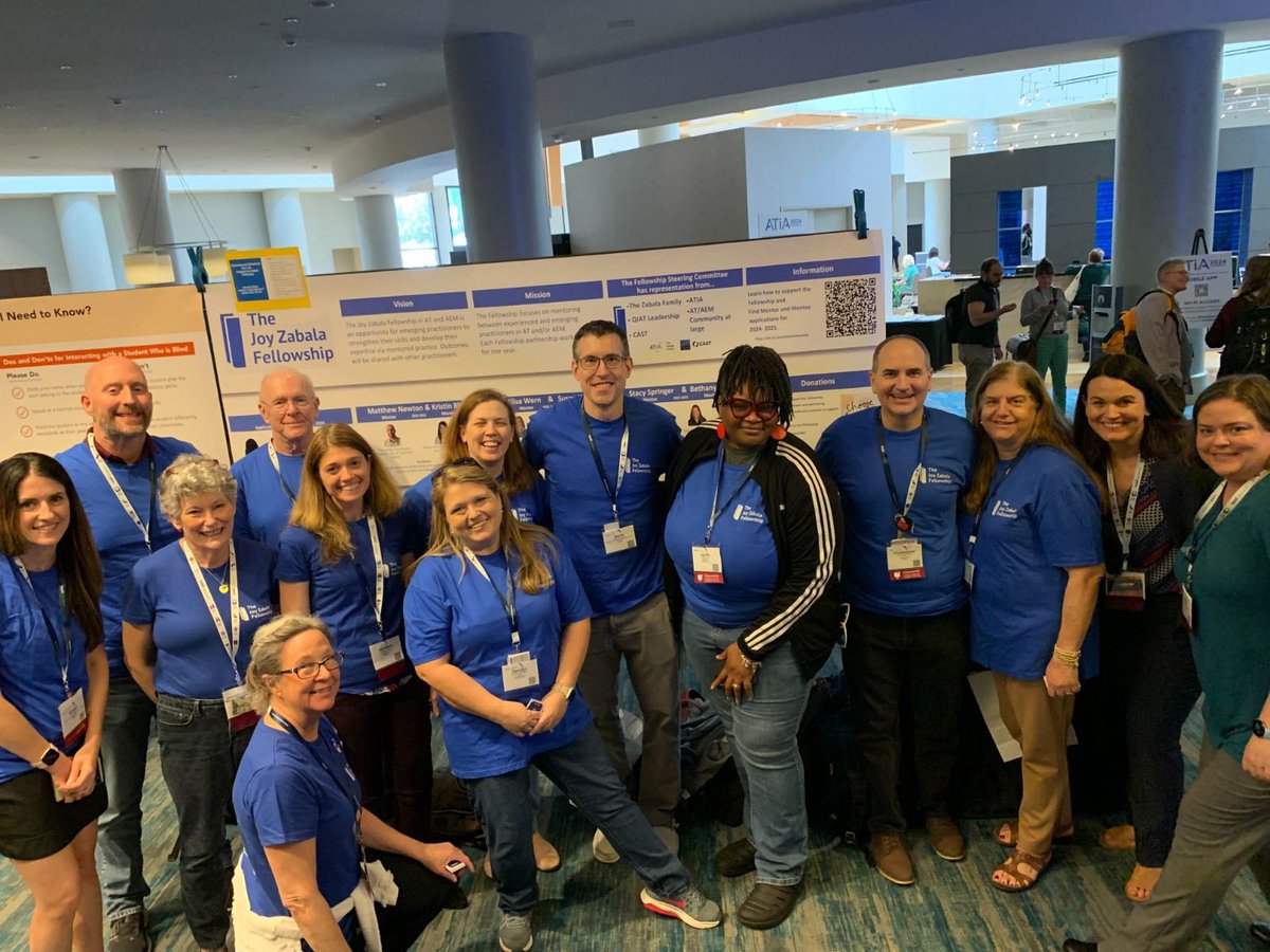 Our #LISD AT Specialist Candace Hayden is a 2023-2024 Joy Zavala Mentee. We are so proud of her and her work within this fellowship program! #1LISD #joyzavalafellowship #spreadjoy