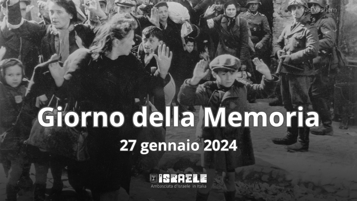 Perché 'Mai più' significhi davvero 'Mai più'.

#GiornoDellaMemoria #giornodellamemoria2024 #InternationalHolocaustRemembranceDay #Shoah #NeverAgain #NeverAgainIsNow