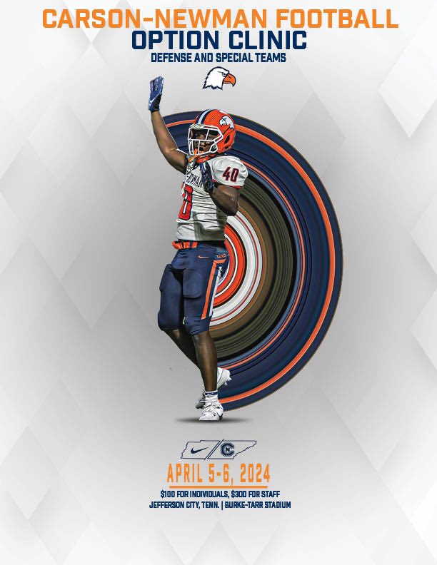 Join us for our 2024 Option Clinic! April 5th-6th. Defense and Special Teams will be featured along with a FCA session and two practices. #TalonsUp #CNFootball #FootballClinic Register at admissions.cn.edu/register/cncoa…