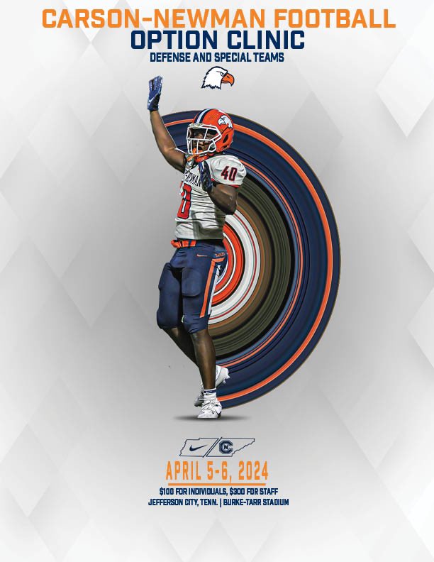Join us for our 2024 Option Clinic! April 5th-6th. Defense and Special Teams will be featured along with a FCA session and two practices.  #TalonsUp #CNFootball #FootballClinic 

Register at admissions.cn.edu/register/cncoa…