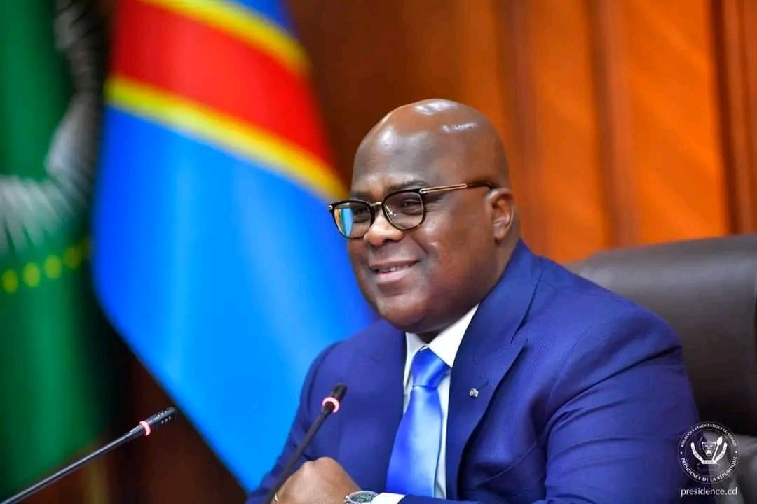 LordMilandu's tweet photo. RDC : Le Président Félix Antoine Tshisekedi préside, ce vendredi 26 Janvier, la toute première réunion du Conseil des ministres depuis son investiture et la dernière avec les ministres élus qui devront rejoindre l'Assemblée Nationale dès ce Lundi 29 janvier. 
#Gaza #Palestine https://t.co/T1spp5iqoc