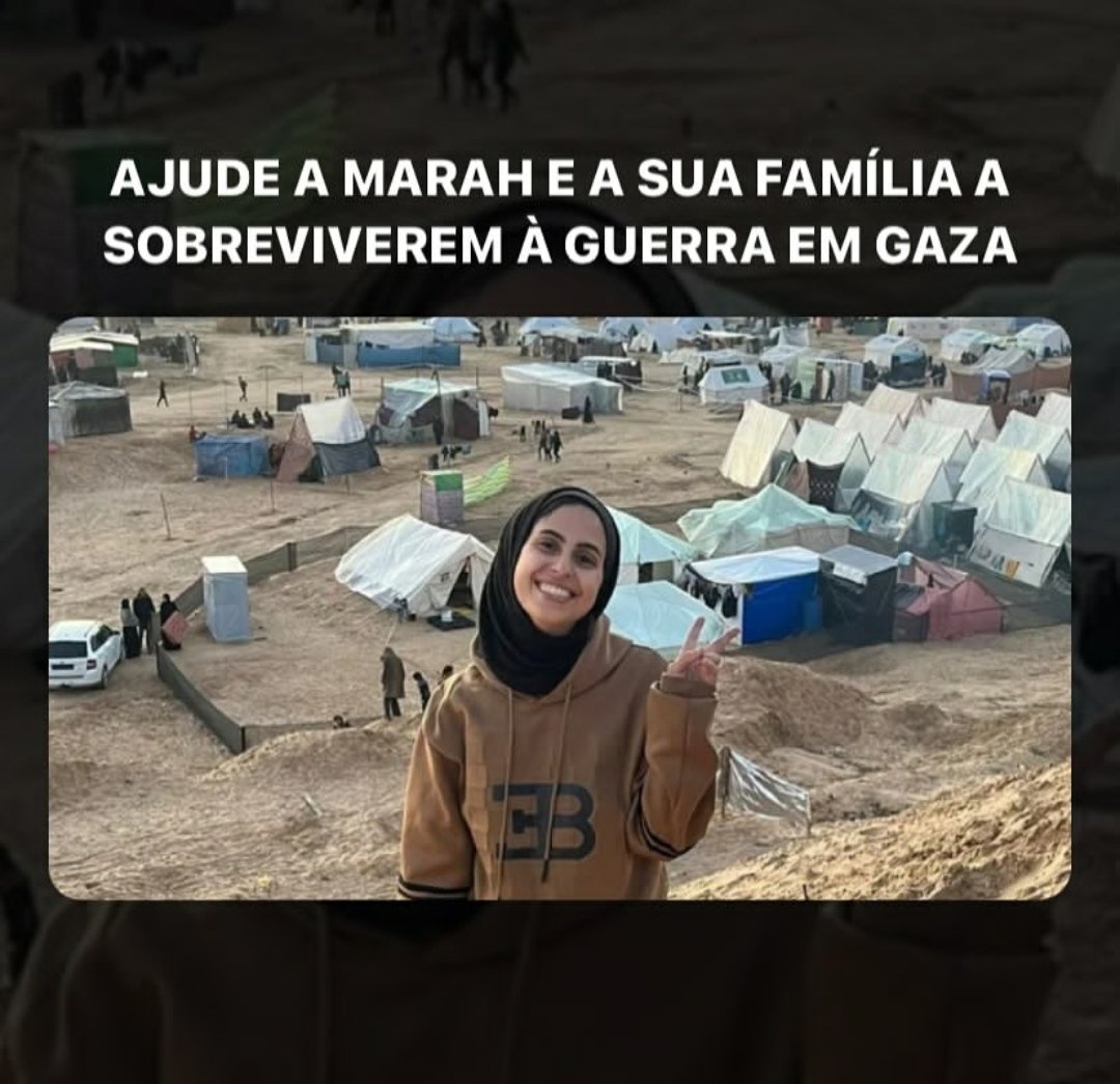 this is Marah, she’s a 24 yo palestinian journalist and she’s living in a refugees camp with her family and more 200 people. she needs money to get food, water and tents for them.

she’s one of the owners of @daysofpalestine_ (insta).

how to help her and more than 200 people🧵: