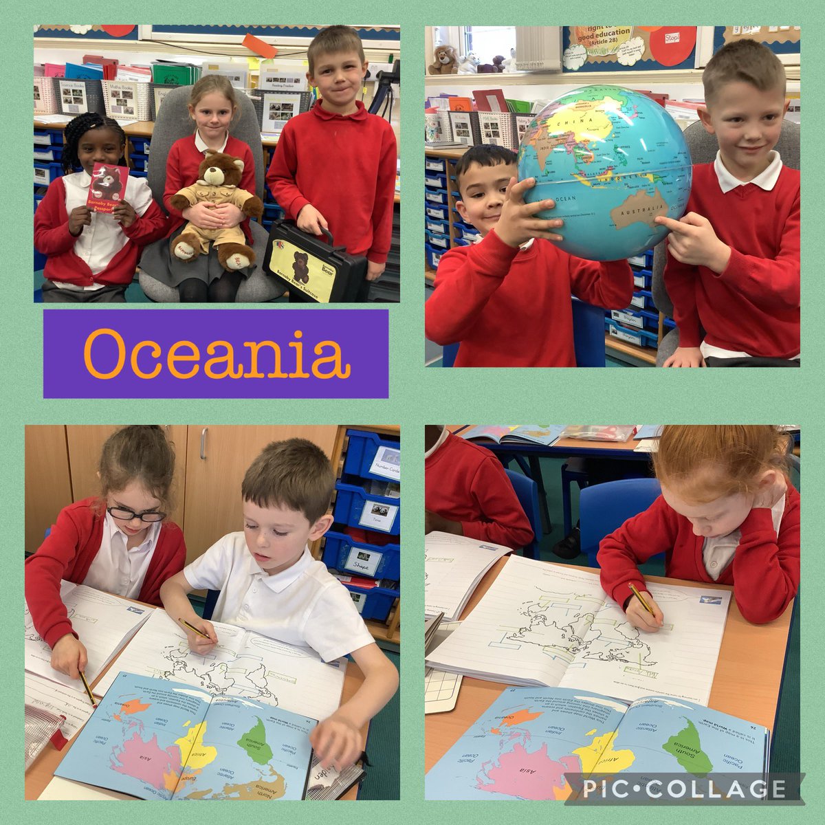 We have a very lucky member of year 2 who is going to visit Australia. Perfect timing for our new Geography topic! 
<a href="/FallaParkSchool/">Falla Park Community Primary School</a> <a href="/Miss_Carr_Falla/">Miss Carr</a> <a href="/MrsYoungfp/">Mrs Young</a>