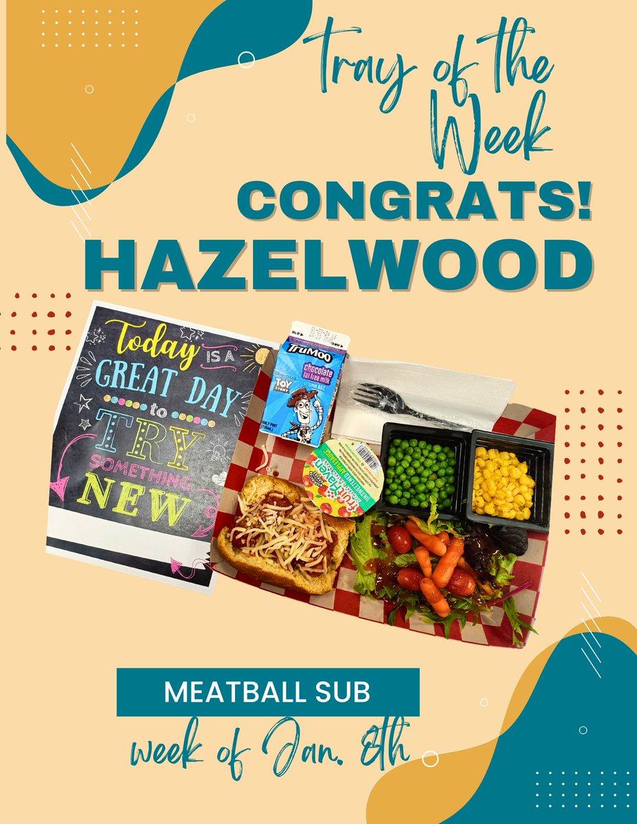 Trays of the Week! Congratulations <a href="/ValleyViking033/">Valley High School</a> <a href="/hazelwood_hawks/">Hazelwood Elementary</a>  <a href="/JcpsOperations/">JCPS_Operations_Recruitment</a>