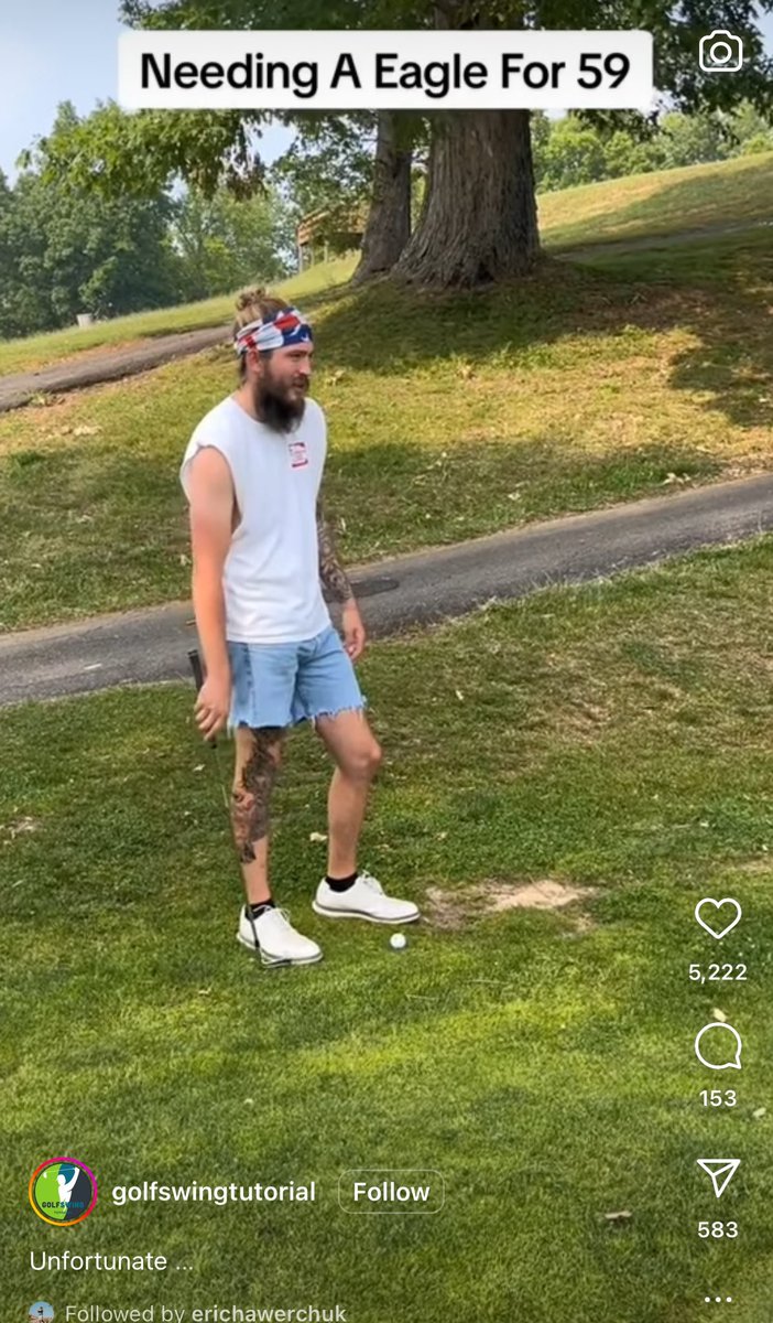 I don’t know who this guy is. But we need to get him on Tour now.