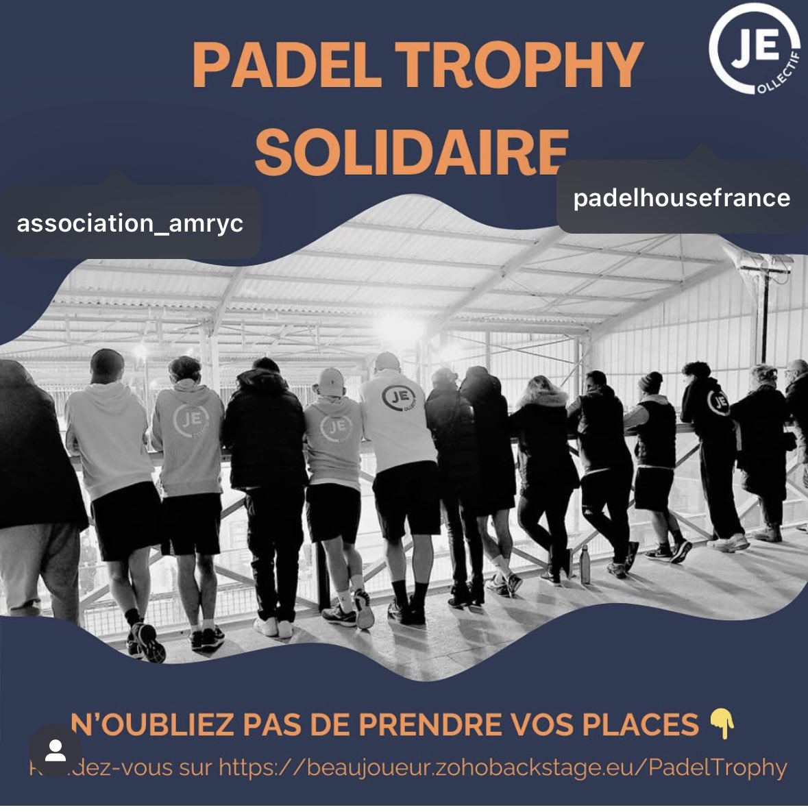 🥎 C'est une satisfaction, ce tournoi au profit de l'AMRYC. Nous souhaitons faire de ce grand rendez-vous du Padel l'un des événements phares de ce début d'année en permettant au plus grand nombre de venir admirer un spectacle sportif de qualité avec une très belle animation.