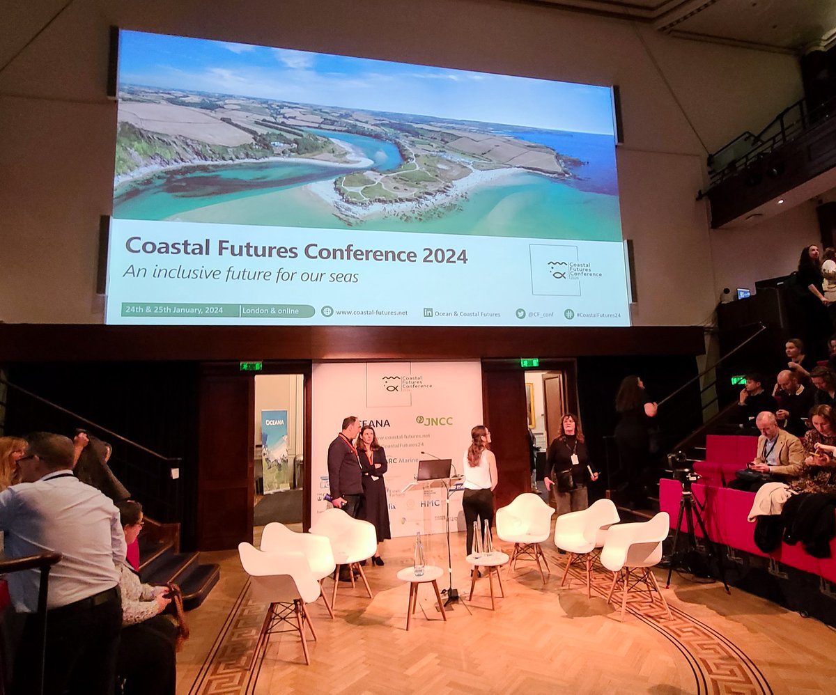 Amazing insights at the <a href="/CF_Conf/">Ocean and Coastal Futures (OCF)</a> 2024 Conference - on an inclusive future for our seas with RPS at the The Royal Institution!

"Individually, we are one drop. Together, we are one ocean." R. Satoro 

#CoastalFutures24 #marinescience #marineconservation  #OneOcean #marinebiology