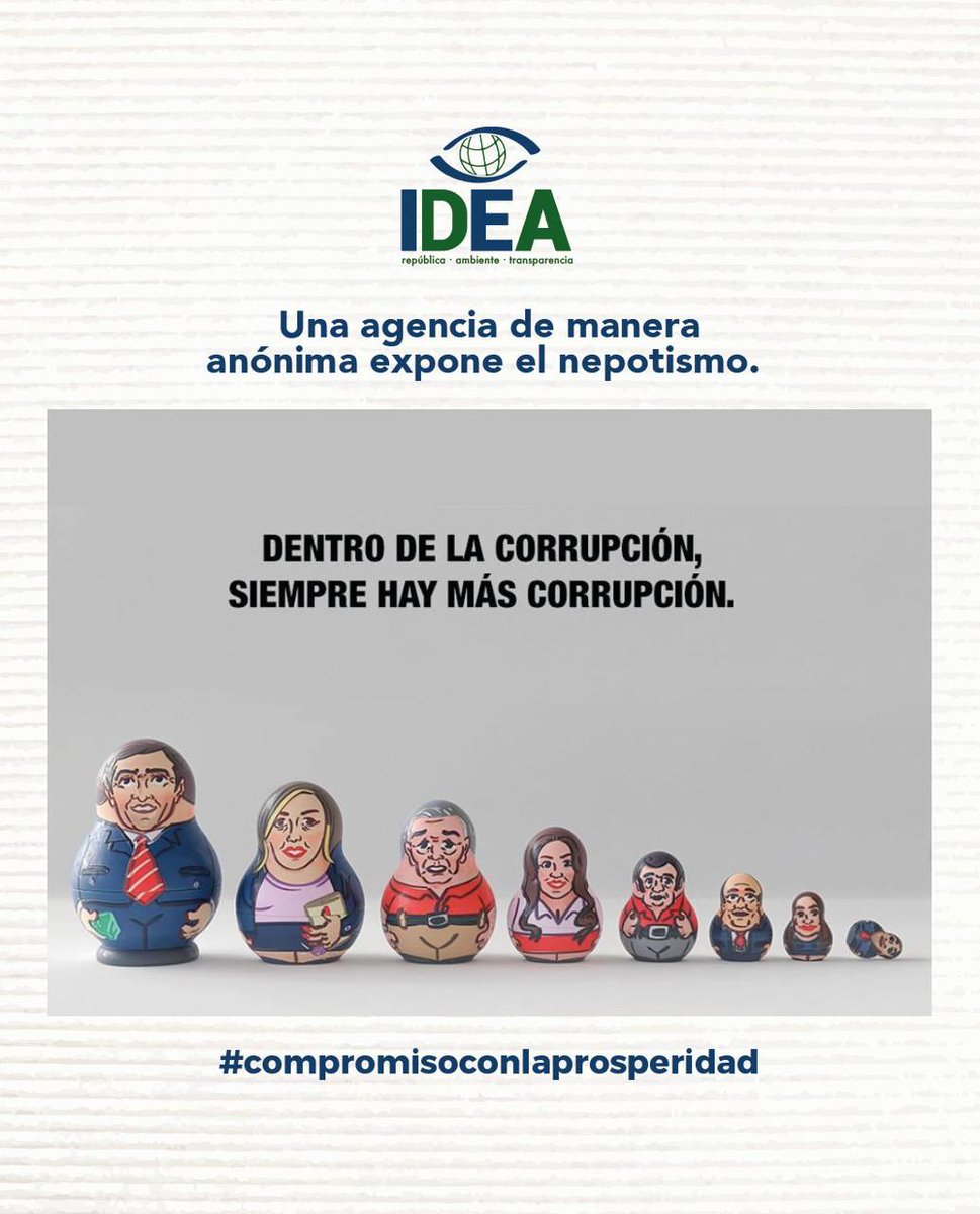 InstIDEA's tweet photo. 👍🏼Celebramos esta muestra de compromiso de una empresa privada en la lucha contra la corrupción, explicando en forma didáctica la lógica de ese flagelo.  El compromiso en la lucha contra la corrupción, es un compromiso con reglas claras y mejores servicios públicos para todos.  #compromisoconlaprosperidad