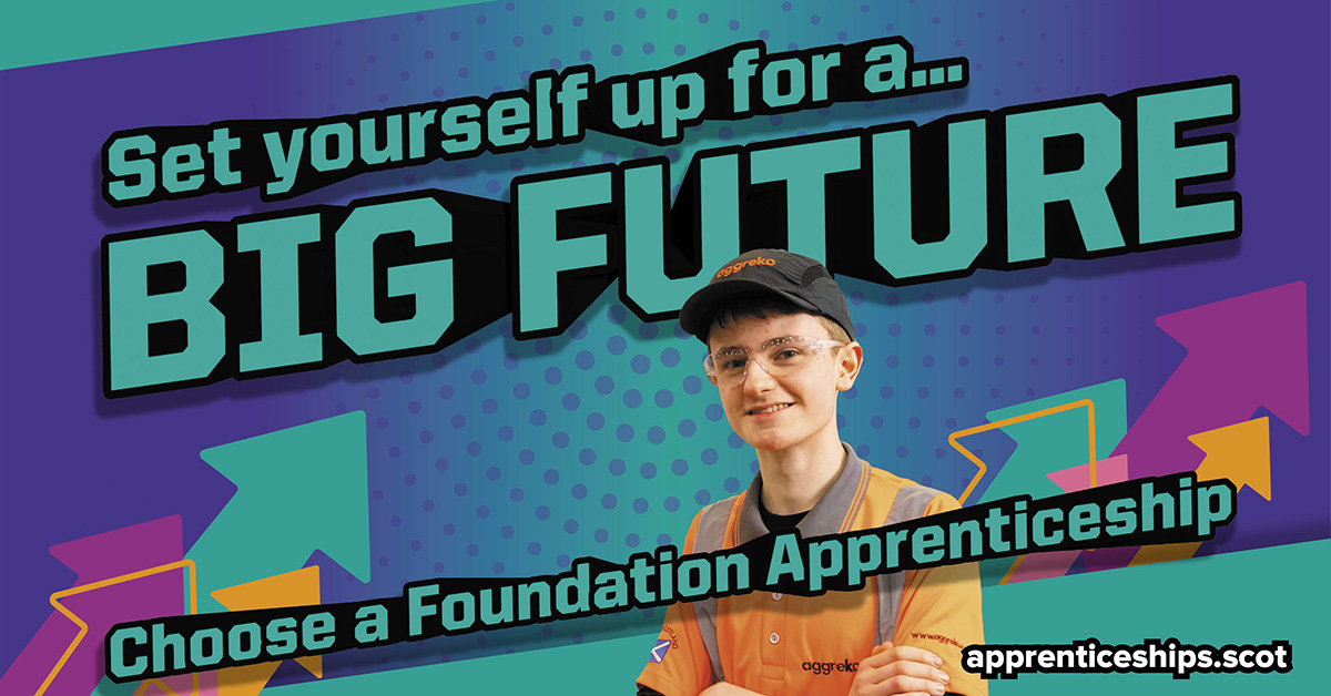 apprentice_scot's tweet image. Want to find out how your child can get a head-start on their career with a Foundation Apprenticeship?

Attend our joint webinar with @parentforumscot to see where a Foundation Apprenticeship could lead them.

Sign up for free
➡️events.teams.microsoft.com/event/b6e3abac… 

#BigFuture