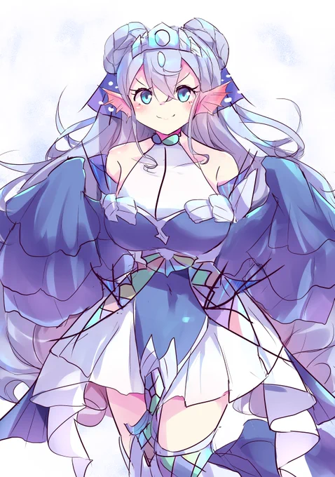 お題:水族 フレンチクルーラーつけたキトちゃん#遊戯王OCG深夜の真剣お絵かき60分一本勝負 