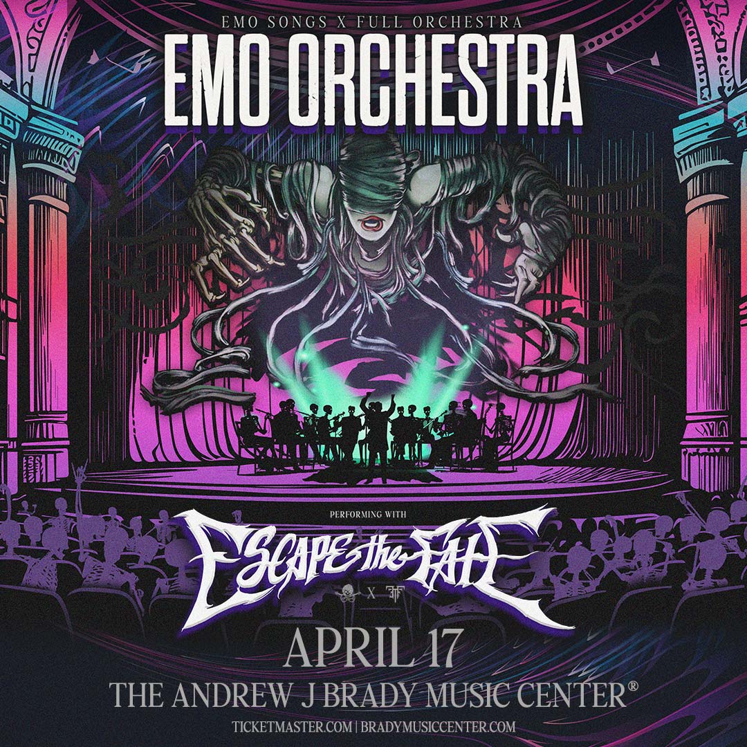 The Andrew J Brady Music Center (@bradymusicctr) on Twitter photo ON SALE NOW 🎻 Get tickets to hear <a href="/EscapeTheFate/">EscapeTheFate</a> perform beloved emo songs with a full orchestral arrangement during <a href="/Emo_Orchestra/">Emo Orchestra</a> at The Andrew J Brady Music Center® on April 17 here ➜ bit.ly/emo-24 ON SALE NOW 🎻 Get tickets to hear <a href="/EscapeTheFate/">EscapeTheFate</a> perform beloved emo songs with a full orchestral arrangement during <a href="/Emo_Orchestra/">Emo Orchestra</a> at The Andrew J Brady Music Center® on April 17 here ➜ bit.ly/emo-24