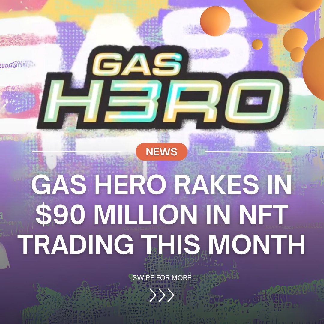 AtomicPeeps's tweet photo. 🎮✨Developed by the innovative Find Satoshi Lab, Gas Hero's launch has been nothing short of monumental, with six distinct NFT collections claiming top spots on trading charts. 📈 

#GasHero #NFTGamingMagic #Web3Revolution https://t.co/srF3TNraCd