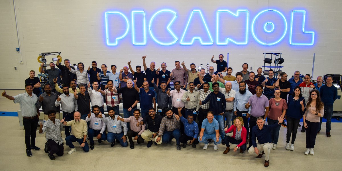 picanolnv's tweet photo. Each year, we offer our service team the opportunity to keep growing together via several technical seminars. More than 150 of our motivated and experienced team of technicians recently followed a practical and theoretical training program. #picanol #letsgrowtogether #beconfident https://t.co/jekCjMxODW
