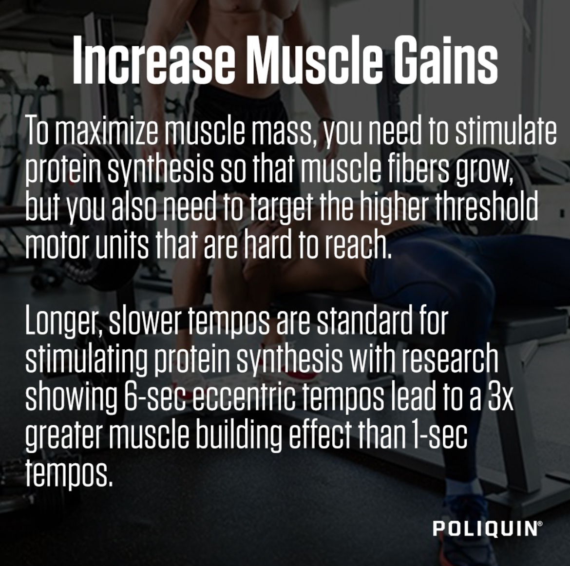 PoliquinGroup's tweet image. Tempo, or the speed with which you perform the different components of an exercise, plays a huge role in training outcome.
#poliquin #tempo #programdesign #PICP #strength #muscle #bodycomp #fatloss #train #results #fitfam #strengthtraining