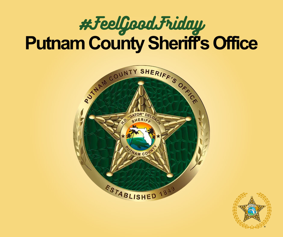 Citizens are grateful for the exceptional efforts of their local sheriff's office, and we proudly convey their sentiments to our brave heroes. This week's #FeelGoodFriday spotlight goes to <a href="/PutnamCountySO/">Putnam County (Fla.) SO</a>!

Read what people are saying ⬇️
facebook.com/floridasheriff…