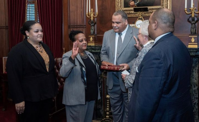 Alabama_OMA's tweet photo. Flashback to the powerful moment when Dr. Stacia took the oath for the Alabama Office of Minority Affairs!  #FlashbackFriday #AlabamaMinorityAffairs https://t.co/3FSvFJ5uNm