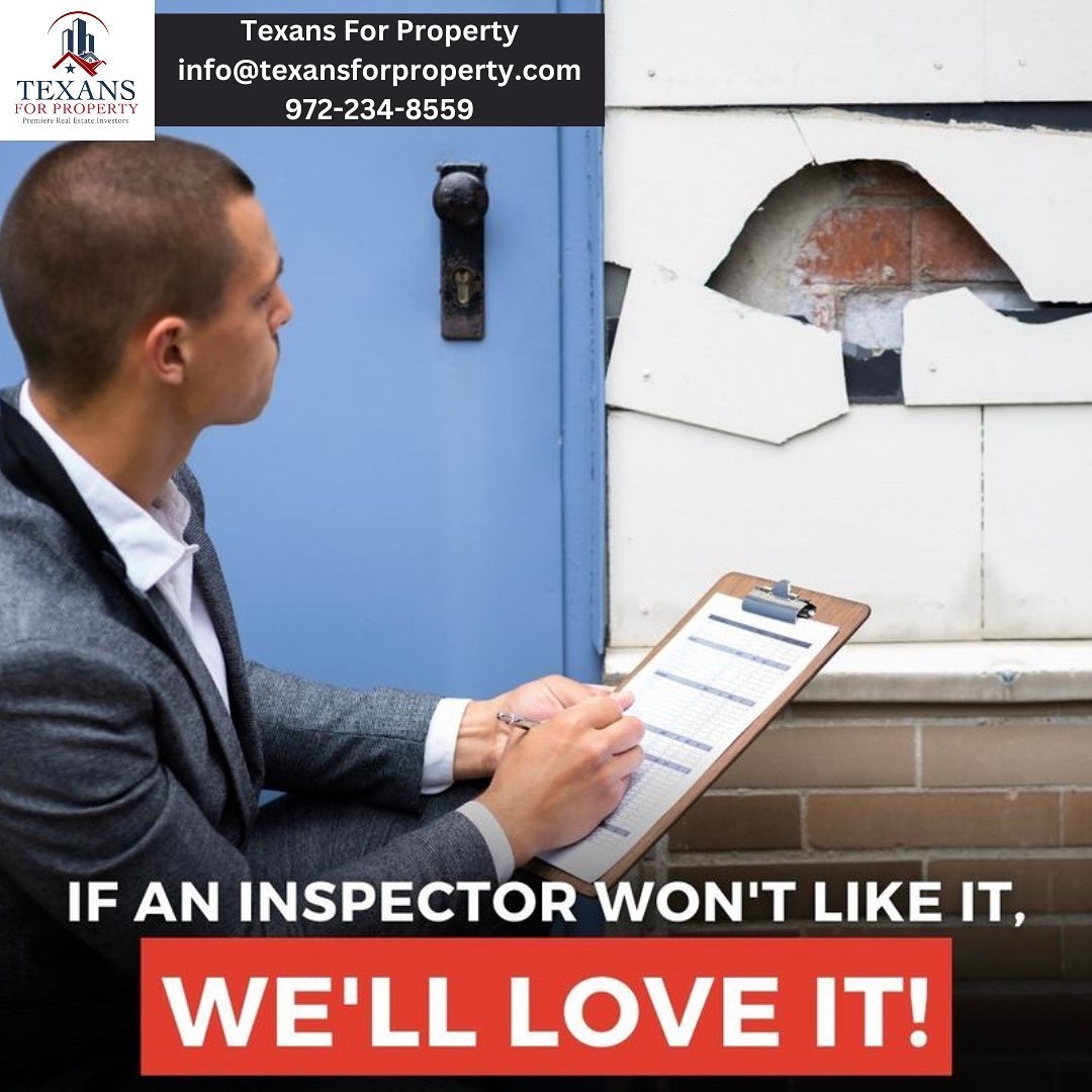 Texans4Property's tweet photo. We buy homes AS IS, saving you time and stress. Remember, if an inspector won't like it, we'll love it! 💙 

Let's secure your home's future together. ⬇️

🌎 https://t.co/9OfbMna97x

#RealEstateExperts #InvestingInHomes #RealEstateTexas #DallasTexas #Texas #Dallas https://t.co/nFAPV1ZWVw