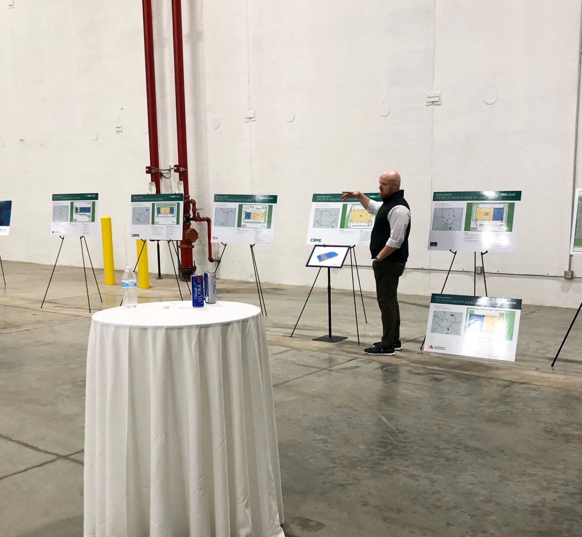 Shout out to <a href="/Prologis/">Prologis</a>, <a href="/Undy34/">john underman</a> and <a href="/bjstruewin9/">Ben Struewing</a> for hosting the open house and frisbee golf at the #Prologis Southeast 6 building at 5280 Opus Drive! #prologisessentials #industrialcre #columbusindustrial