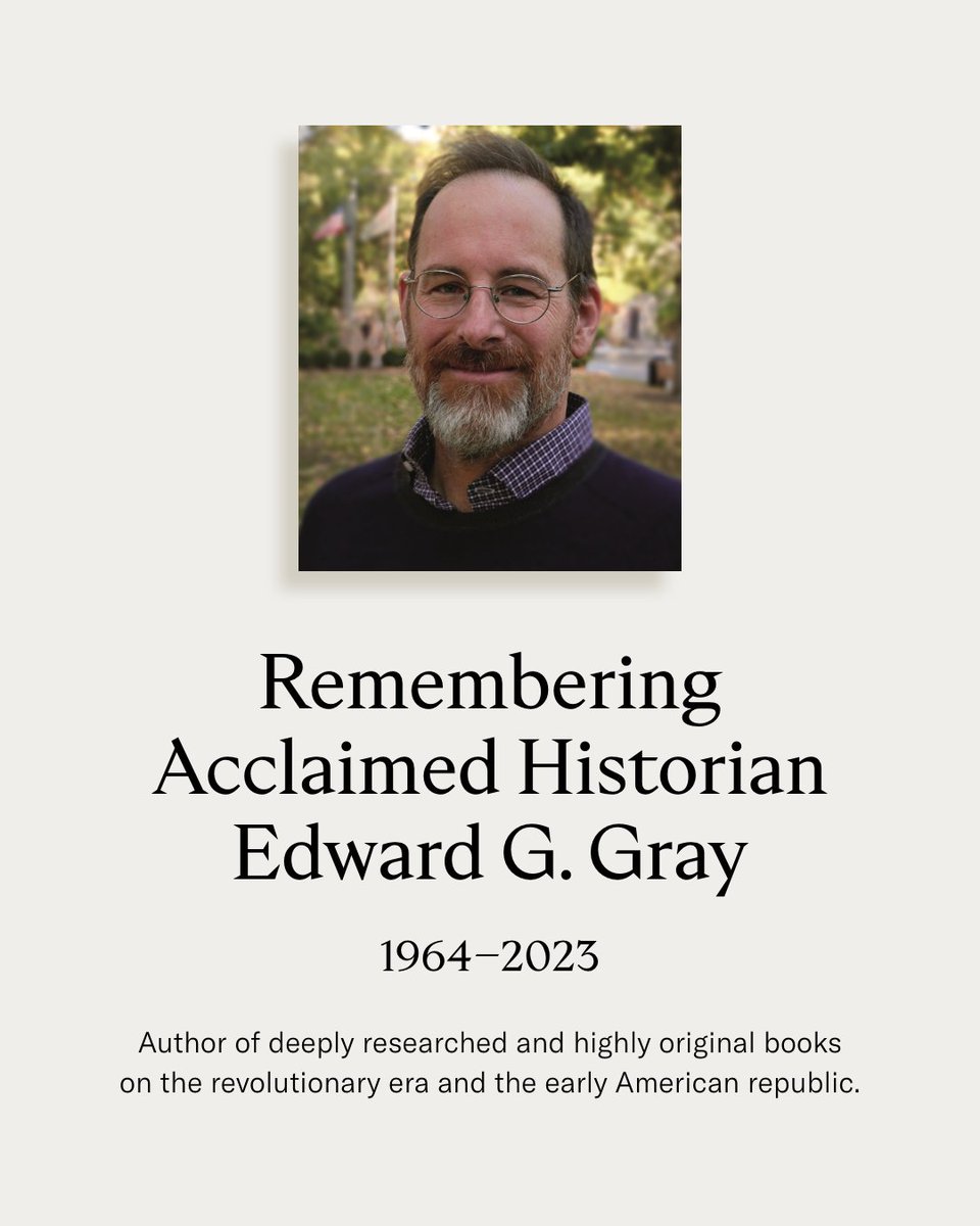 Edward Gray, who passed away unexpectedly, was an award-winning cultural historian. 

In this excerpt from his book, Mason-Dixon, he shows how the Maryland-Pennsylvania boundary was significant as a dividing line well before Mason and Dixon mapped it. 

hup.harvard.edu/features/the-m…