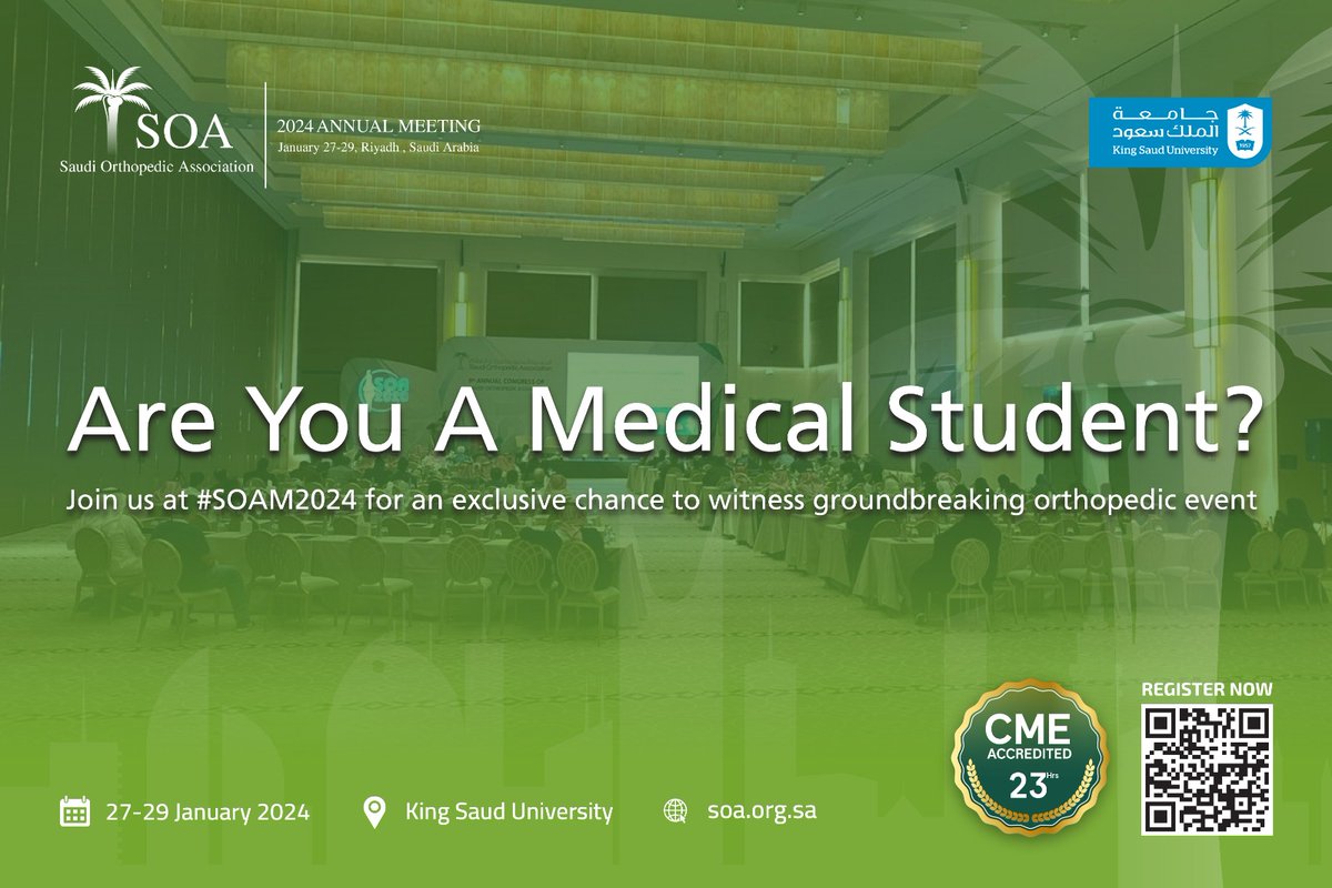 الجمعية السعودية لجراحة العظام SOA tweet media