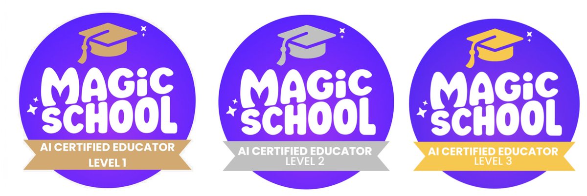 I wouldn't have used MagicSchool unless I was sure of what it offers &amp; this course is a big win! You will learn about the tool and its features plus get acknowledged for your efforts through these lovely purple badges

I'd encourage you to attempt this quick &amp; powerful course.