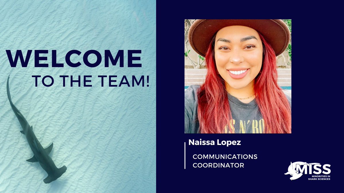 We have a new team member at MISS! Welcome Naissa Lopez, our new communications coordinator to the MISS community! She loves writing, social media, and every crevice of communication and cannot wait to tell the stories of the many wonderful things happening at MISS! 💙 🦈