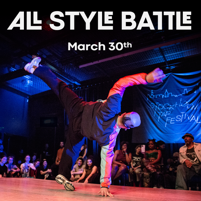 The STF All Style Battle is back!!🔥🔥🔥

As always, ALL dance styles are welcome to join in. Come out and compete or just hang for a night with amazing dancers and crazy energy!

Saturday March 30th, 19.00 @kulturama

#stf2024 #stockholmtapfestival