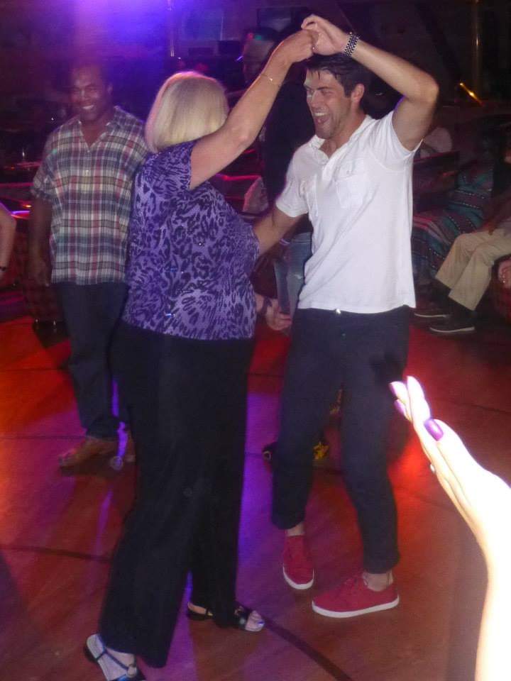 CaptBossy318's tweet photo. @jtuck9 Just wanted to share these pictures from the AAA Ravens cruise.  My mom passed away Monday and she loved the Ravens and always told people she got to dance with Justin Tucker.   So many happy memories. https://t.co/MEryvc8gy2