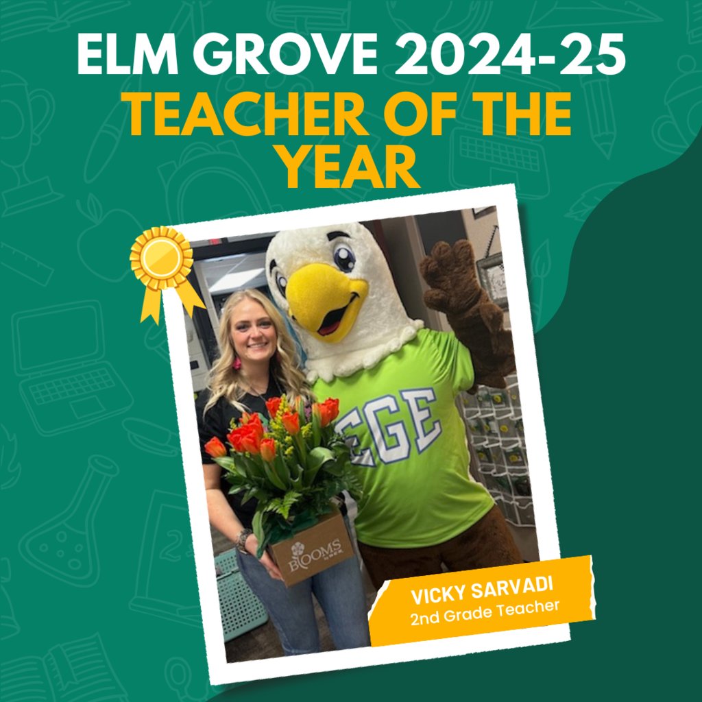 HumbleISD_EGE's tweet photo. Congratulations to our 2024-25 Teacher of the Year, 2nd grade teacher Mrs. Vicky Sarvadi! https://t.co/ZfuDF8rZhN