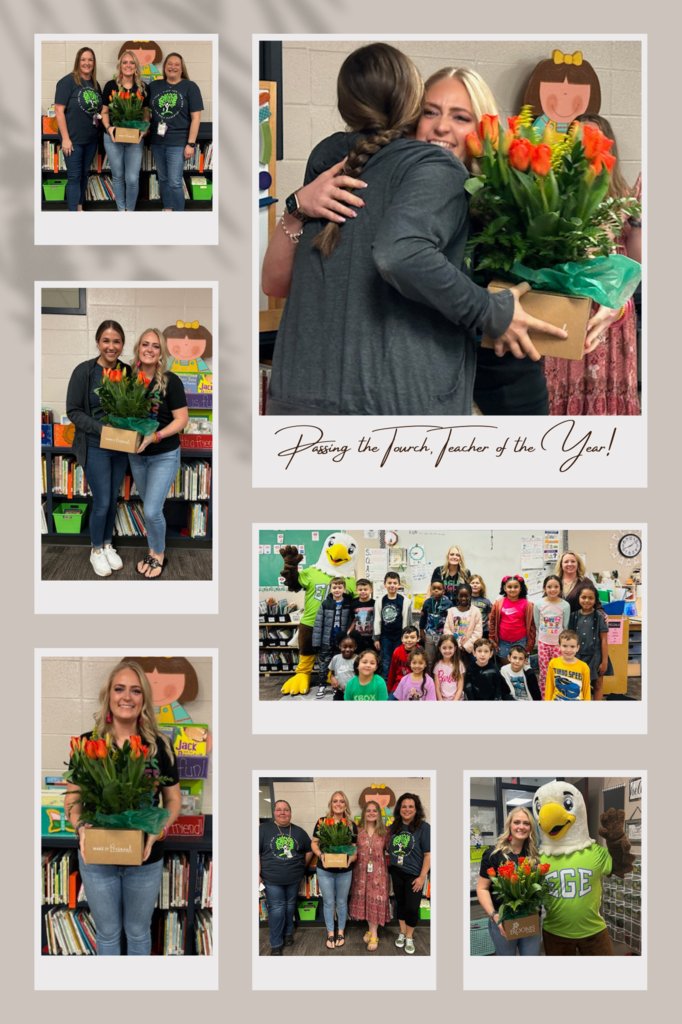 Congratulations to our 2024-25 Teacher of the Year, 2nd grade teacher Mrs. Vicky Sarvadi!