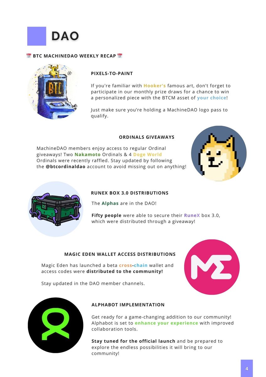 btcordinaldao's tweet photo. [BEEP BOOP 🤖]

#MachineDAO Weekly Recap via @Satoria_Mag 👀 https://t.co/uEj4NJvAGk