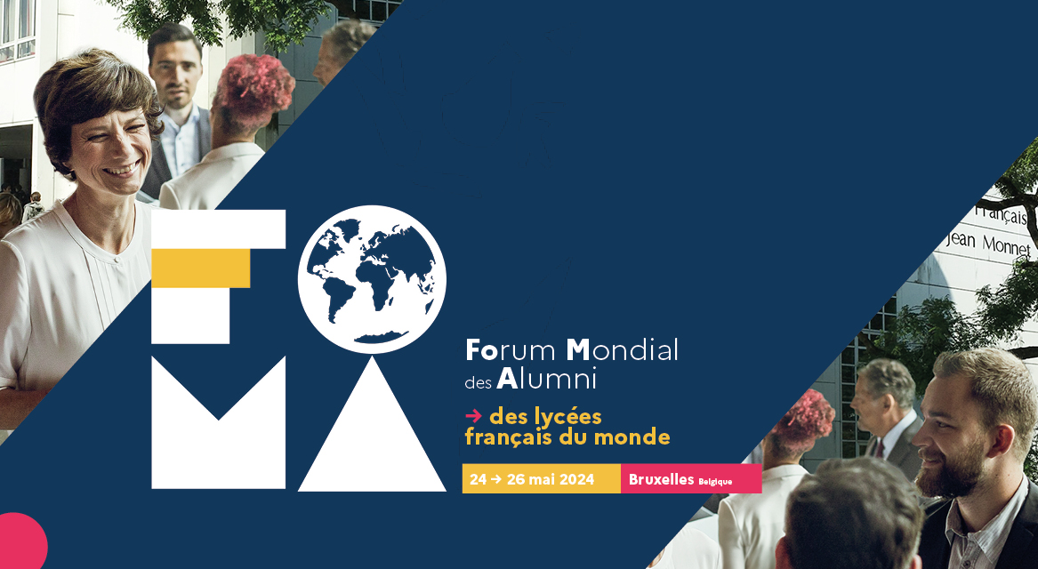 aefeinfo's tweet photo. 🌐#FOMA2024 | À VOS AGENDAS🌐
Le 6e Forum mondial des alumni, c'est à Bruxelles du 24 au 26 mai ! Témoignages, rencontres, partages : notez la date, et rejoignez nous !
Bientôt plus d'informations.
👉Lire ici : https://t.co/eox4zFkd1v
#Monlyceefrancais #AEFE #UnionALFM #LFJM https://t.co/Y5OJNLDcXT
