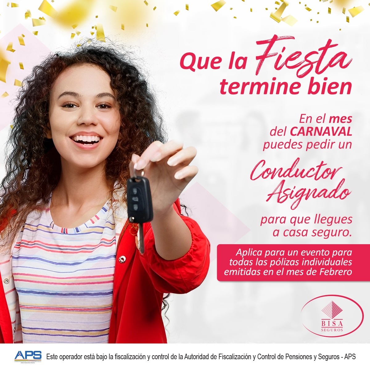 🎉¡Asegúrate de disfrutar el carnaval, sin preocupaciones!🎉
Al adquirir tu seguro vehicular obtienes el beneficio de conductor designado para que tú y tu vehículo 🚗 lleguen seguros a casa.🏠
#BisaAuto
Más información: hubs.ly/Q02hzpSr0