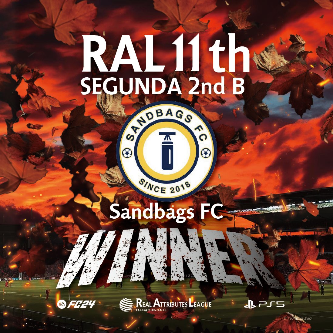 RAL公式 (@ral_kohokikaku) on Twitter photo RAL11th
総勢12チームのLIGA1⃣を制したのは
★――――★
Hookar
★――――★
<a href="/hookar/">reggie veggie</a>
です‼️‼️
優勝おめでとうございます🏅
これで初のリーグ戦優勝となりました🎉
SEGUNDA
Aは <a href="/fclagoon/">FC LAGOON</a>
Bは <a href="/KyotoSandbags/">Sandbags FC</a>
がそれぞれ優勝しました🏆
#FC24 #Clubs #RAL RAL11th
総勢12チームのLIGA1⃣を制したのは
★――――★
Hookar
★――――★
<a href="/hookar/">reggie veggie</a>
です‼️‼️
優勝おめでとうございます🏅
これで初のリーグ戦優勝となりました🎉
SEGUNDA
Aは <a href="/fclagoon/">FC LAGOON</a>
Bは <a href="/KyotoSandbags/">Sandbags FC</a>
がそれぞれ優勝しました🏆
#FC24 #Clubs #RAL