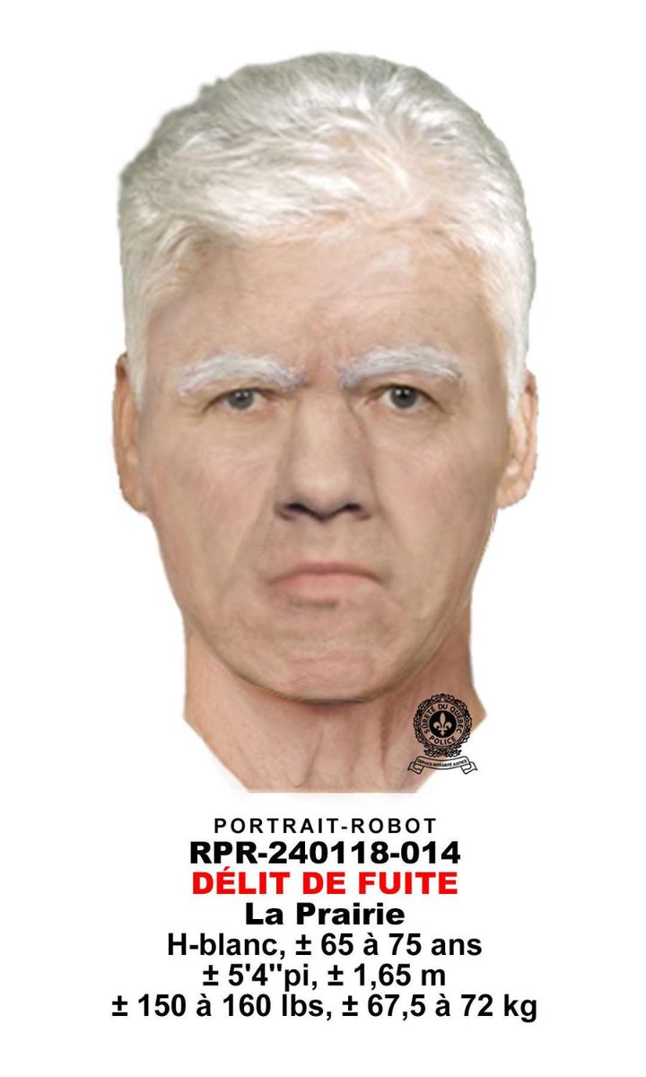 LeReflet's tweet image. Délit de fuite à La Prairie : la police diffuse un portrait-robot | Le Reflet lereflet.qc.ca/delit-de-fuite…

#LaPrairie