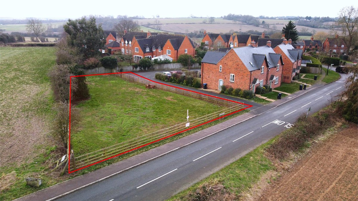 Rare opportunity to purchase building plot in Catthorpe, Leicestershire with outline planning for two storey dwelling, guide price £250,000. See our website for more info or <a href="/HowkinsLLP/">Howkins & Harrison</a>