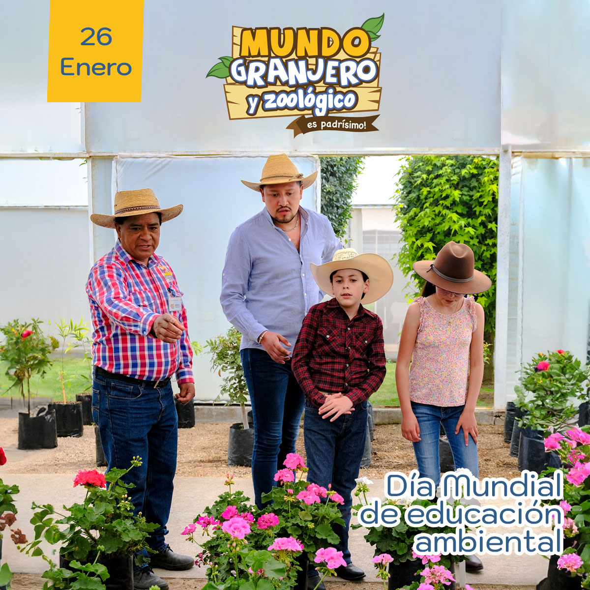 💚🌎Día Mundial de la #EducaciónAmbiental, el propósito de la fecha es crear conciencia sobre la crisis global y local que afecta el mundo. Te invitamos a tener interés y compromiso en la preservación de flora y fauna silvestre.#mundogranjeroyzoologico #Viernes