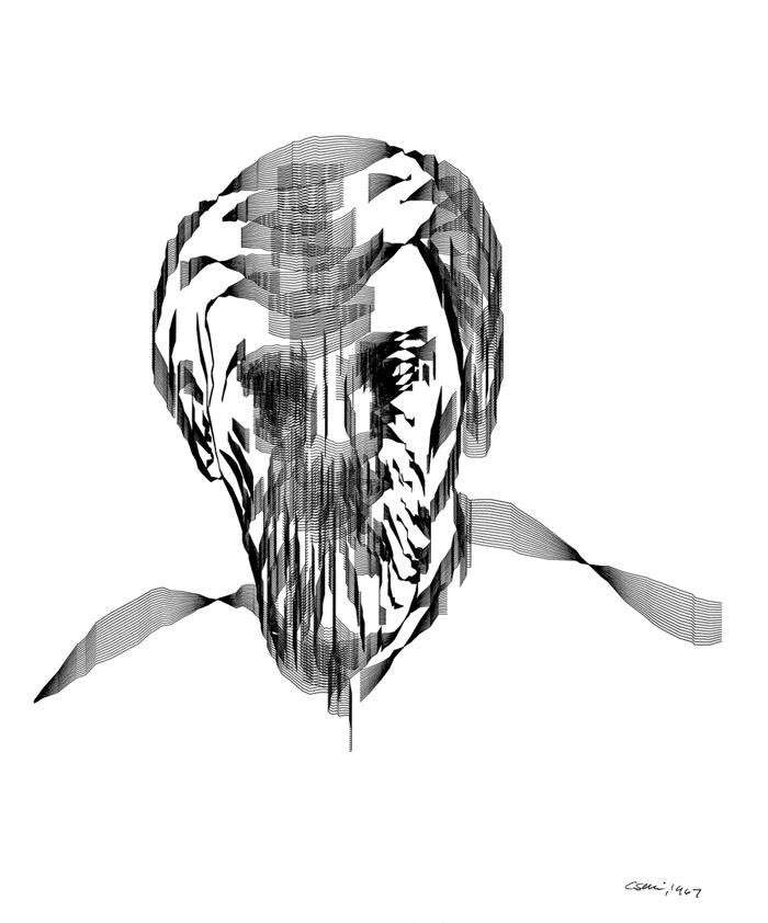 "The pioneers of computer art were driven by the newness of the technology, the untouched areas wide open for inventive investigation. Because of the lack of viable commercial applications at that time, they enjoyed the rare freedom to define their own goals, guided only by