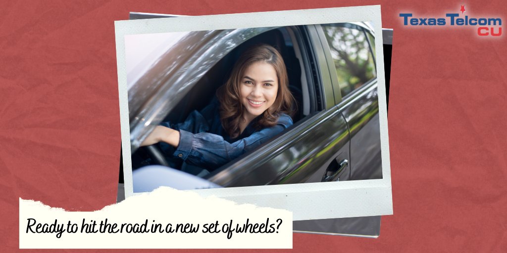 textelcu's tweet photo. Ready to hit the road in a new set of wheels? Texas Telcom CU has your back! Our Auto Loan provides the fuel for your car aspirations, combining affordability and convenience. Drive your ambition forward! 🌈🏎️

Learn more here: https://t.co/eaOFdpiUM8

#TexasTelcomCU
#LoveTexas https://t.co/CARehmD5QP