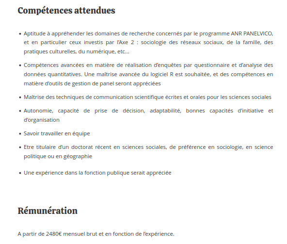 ☁️ Pierre Bataille (@pierre_bat) on Twitter photo 📢📢📢
Venez travailler avec nous sur l'incidence du confinement sur les pratiques culturelles/éducatives et les réseaux personnels (ANR VICO, portée entre-autre par <a href="/PACTE_grenoble/">Laboratoire Pacte</a>) - PostDoc 📢📢📢
Venez travailler avec nous sur l'incidence du confinement sur les pratiques culturelles/éducatives et les réseaux personnels (ANR VICO, portée entre-autre par <a href="/PACTE_grenoble/">Laboratoire Pacte</a>) - PostDoc