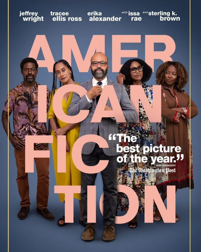 Went to see #AmericanFiction, awesome Feature debut from writer/director/producer @cordjefferson - based on novel #Erasure by #PercivalEverett. Highly recommend, fantastic writing & performances. Stoked it garnered 5 Oscar nominations! 👍👍 🎬 🎞 📽 💙 💙